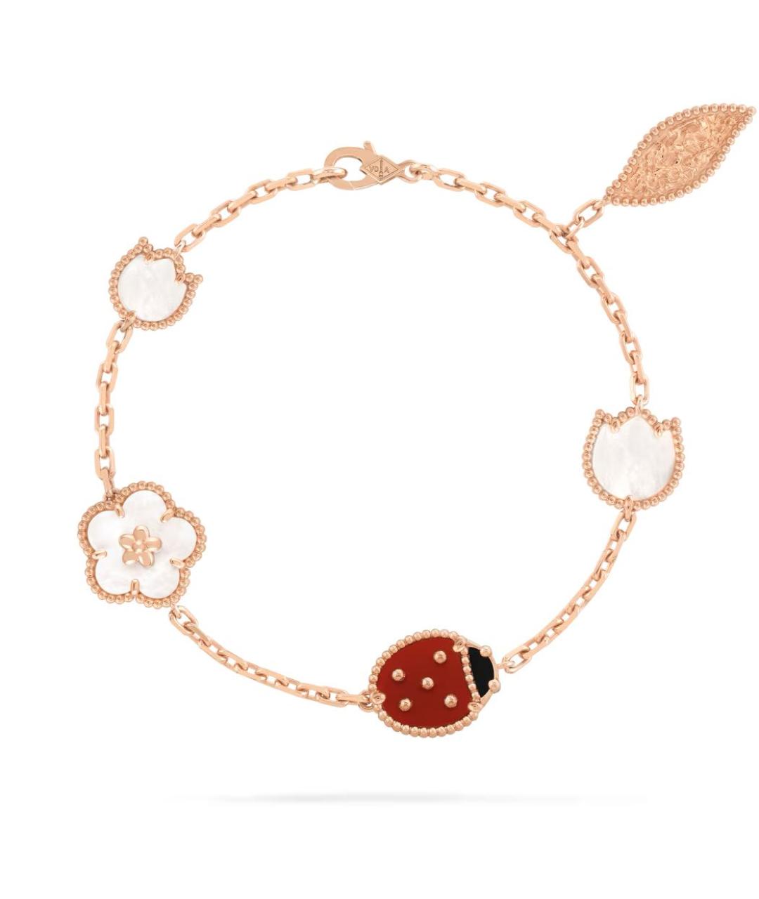 VAN CLEEF & ARPELS Золотой браслет из розового золота, фото 6