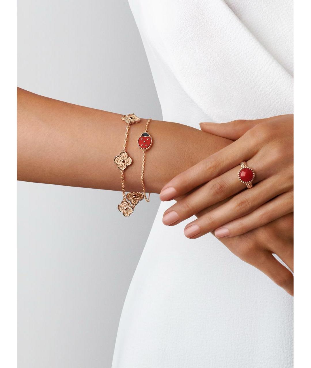 VAN CLEEF & ARPELS Золотой браслет из розового золота, фото 2