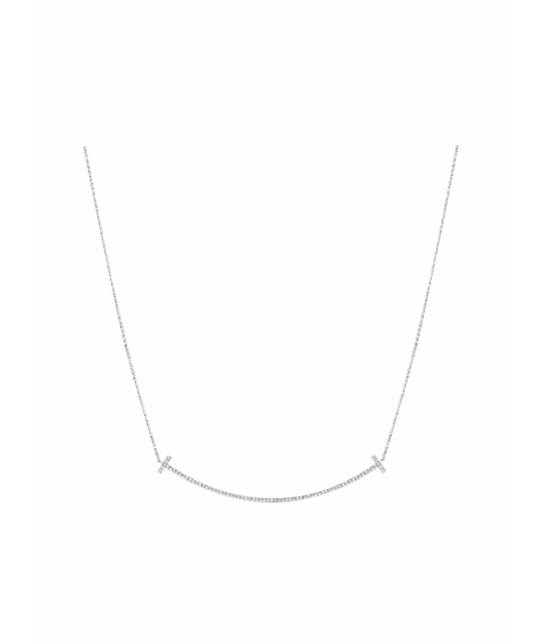 TIFFANY&CO Серебряное колье из белого золота, фото 1