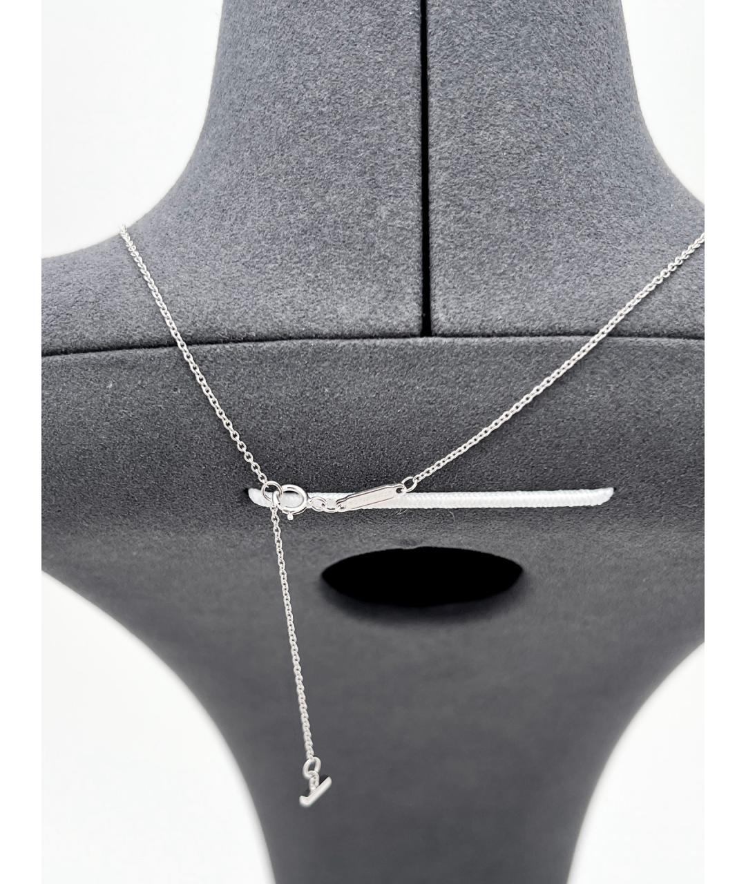 TIFFANY&CO Серебряное колье из белого золота, фото 3