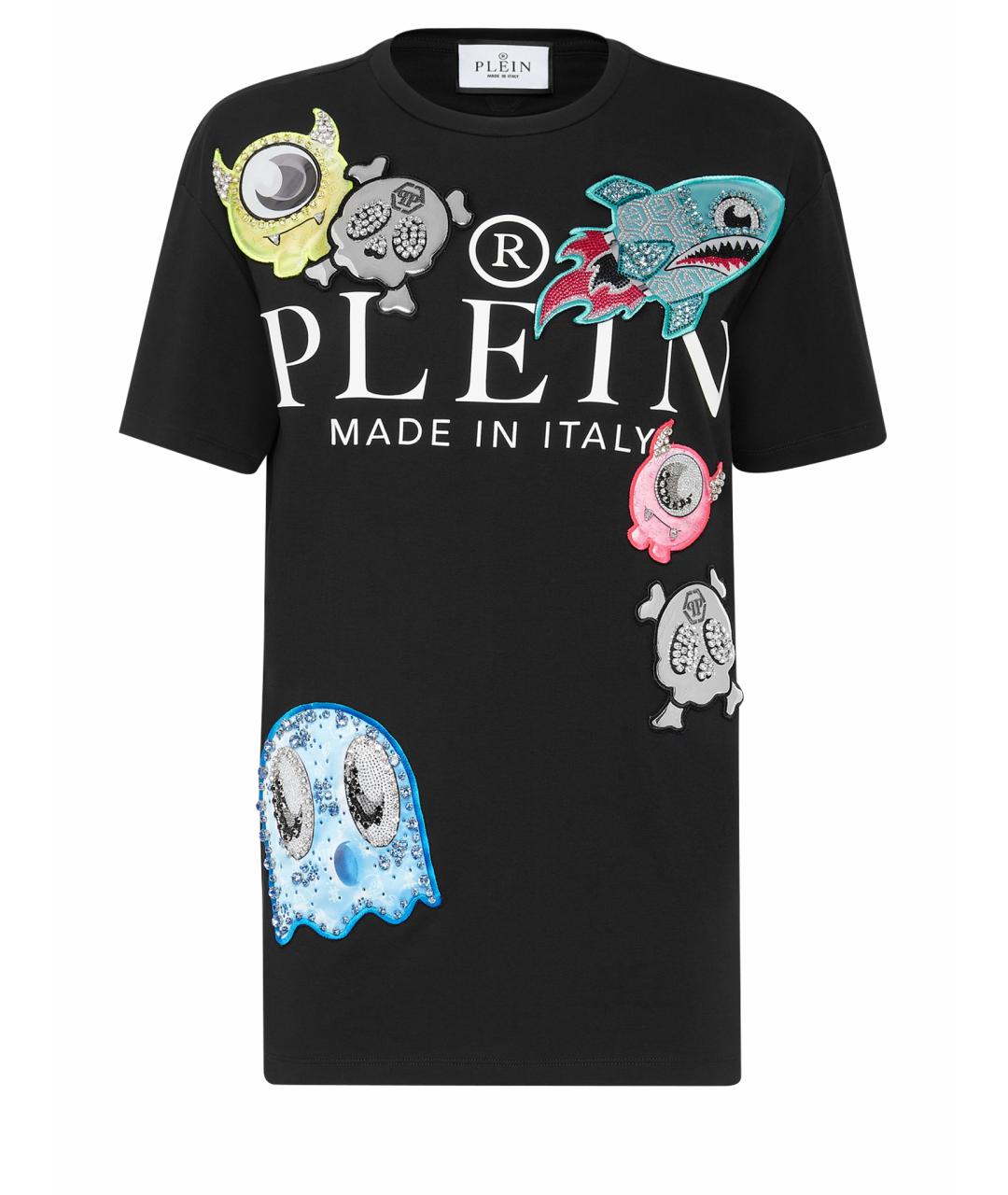 PHILIPP PLEIN Черная футболка, фото 1