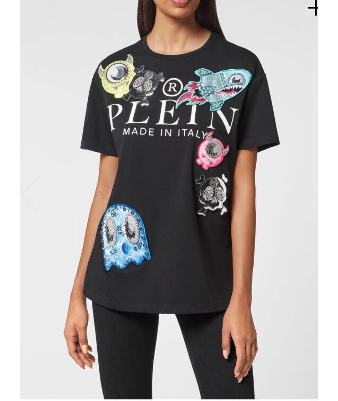 PHILIPP PLEIN Черная футболка, фото 7