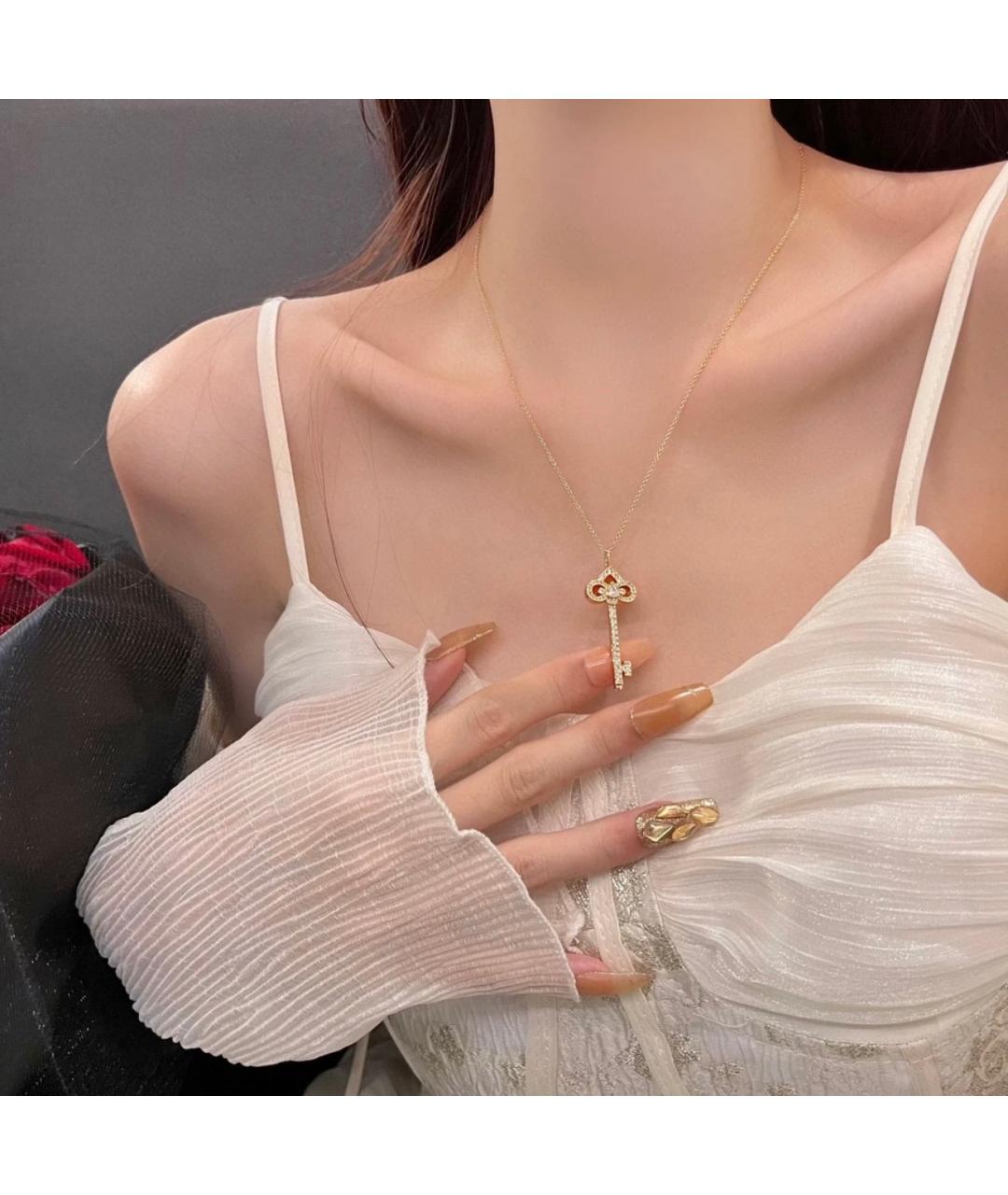 TIFFANY&CO Золотое колье из розового золота, фото 8