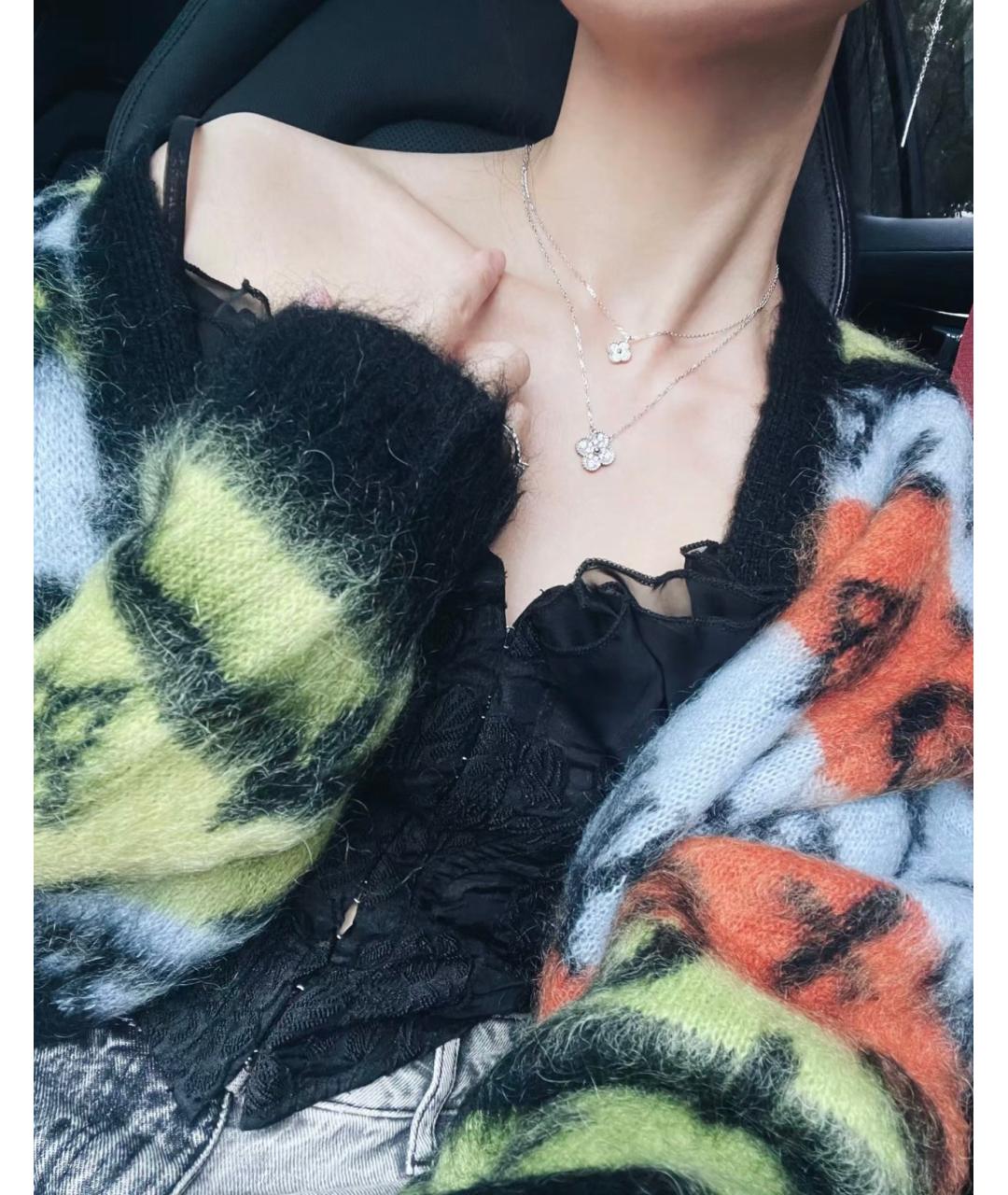 VAN CLEEF & ARPELS Серебряное колье из белого золота, фото 8