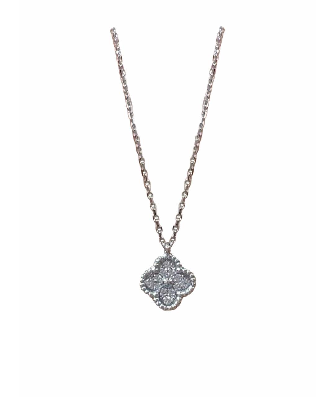 VAN CLEEF & ARPELS Серебряное колье из белого золота, фото 1