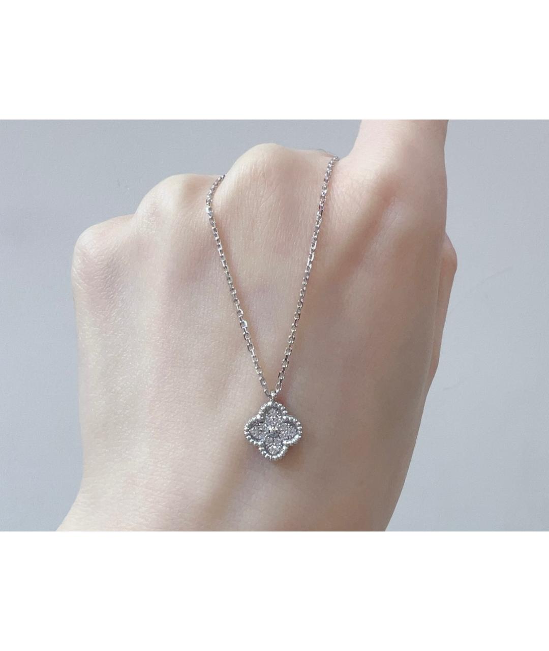 VAN CLEEF & ARPELS Серебряное колье из белого золота, фото 9