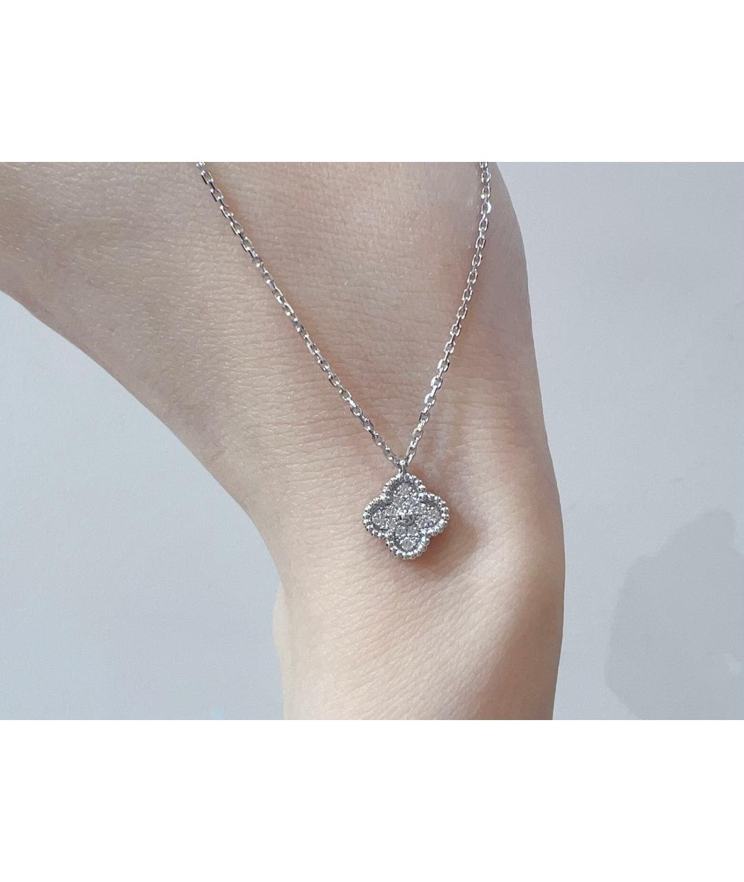 VAN CLEEF & ARPELS Серебряное колье из белого золота, фото 5