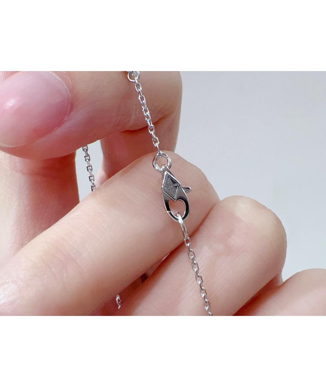 VAN CLEEF & ARPELS Серебряное колье из белого золота, фото 6