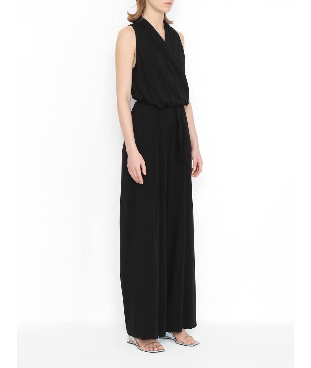 WEEKEND MAX MARA Черный комбинезон, фото 3