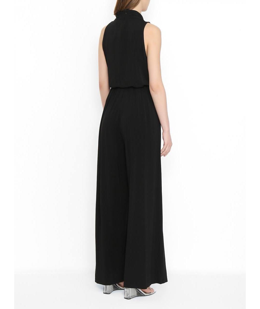 WEEKEND MAX MARA Черный комбинезон, фото 5
