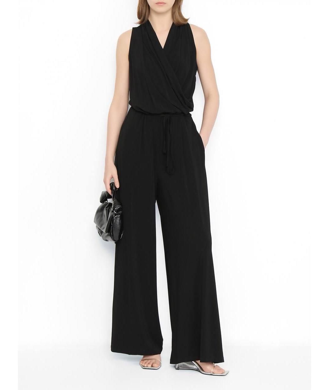 WEEKEND MAX MARA Черный комбинезон, фото 2