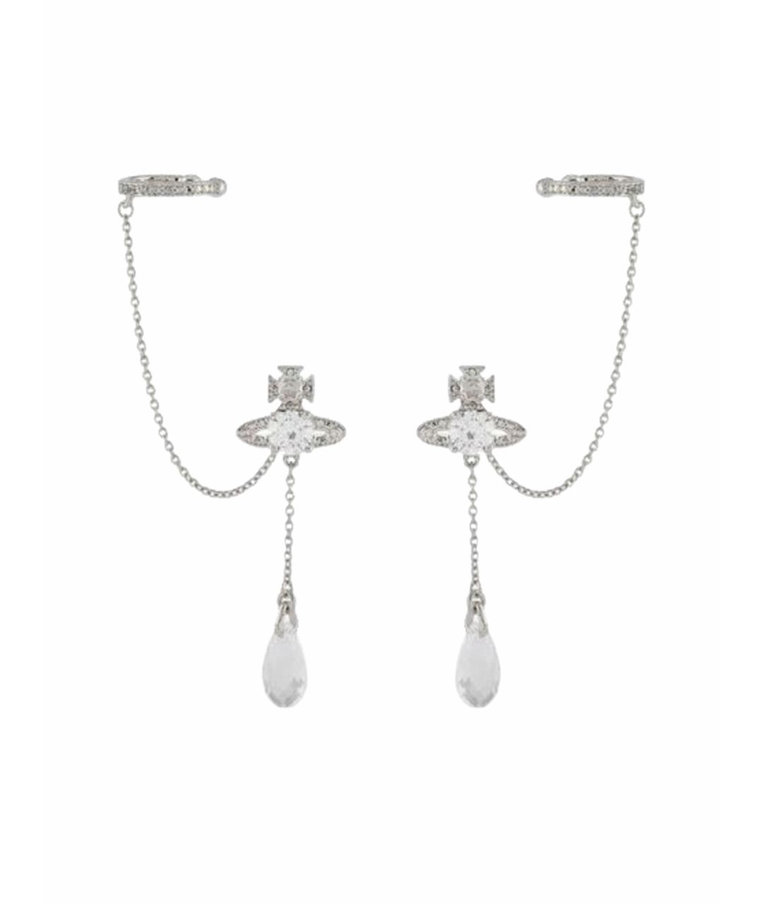 VIVIENNE WESTWOOD Серебряные латунные серьги, фото 1