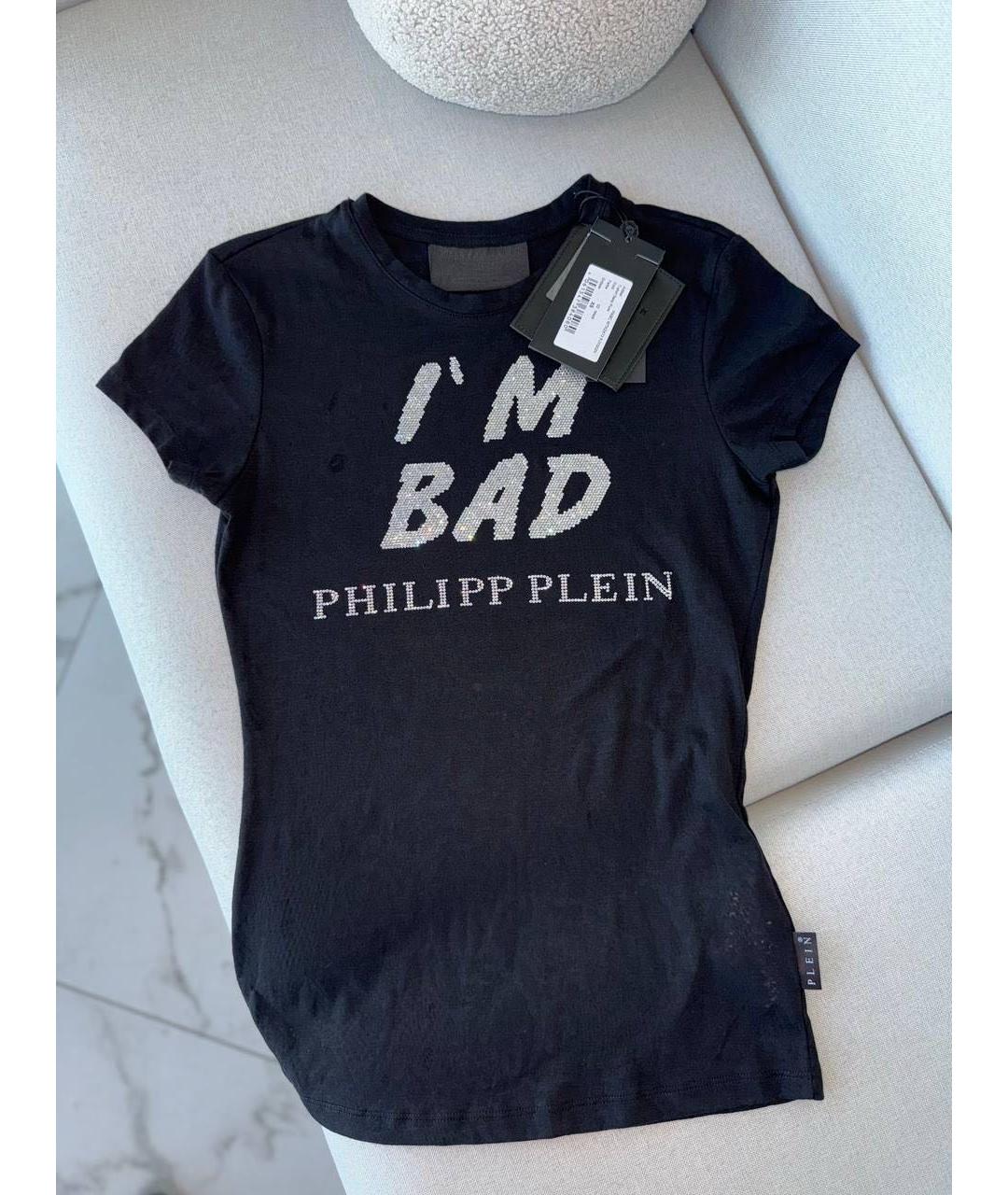 PHILIPP PLEIN Черная футболка, фото 8