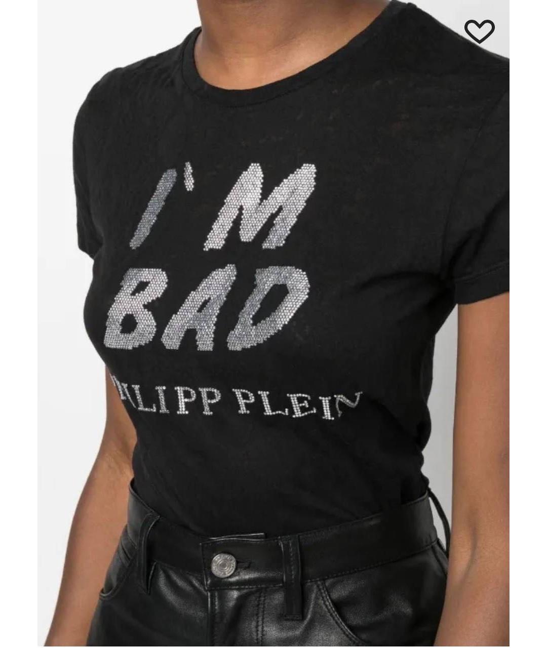 PHILIPP PLEIN Черная футболка, фото 7