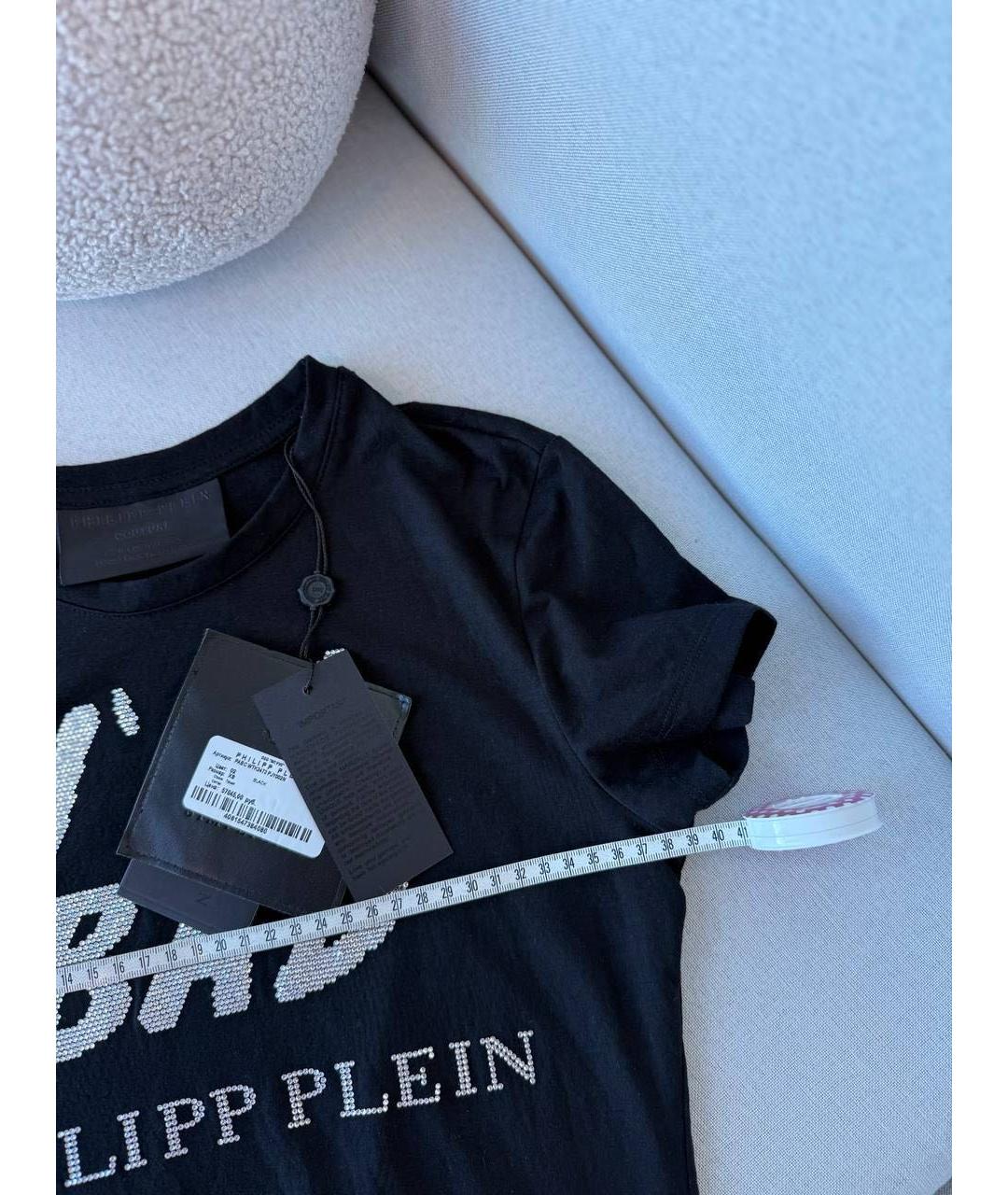 PHILIPP PLEIN Черная футболка, фото 6