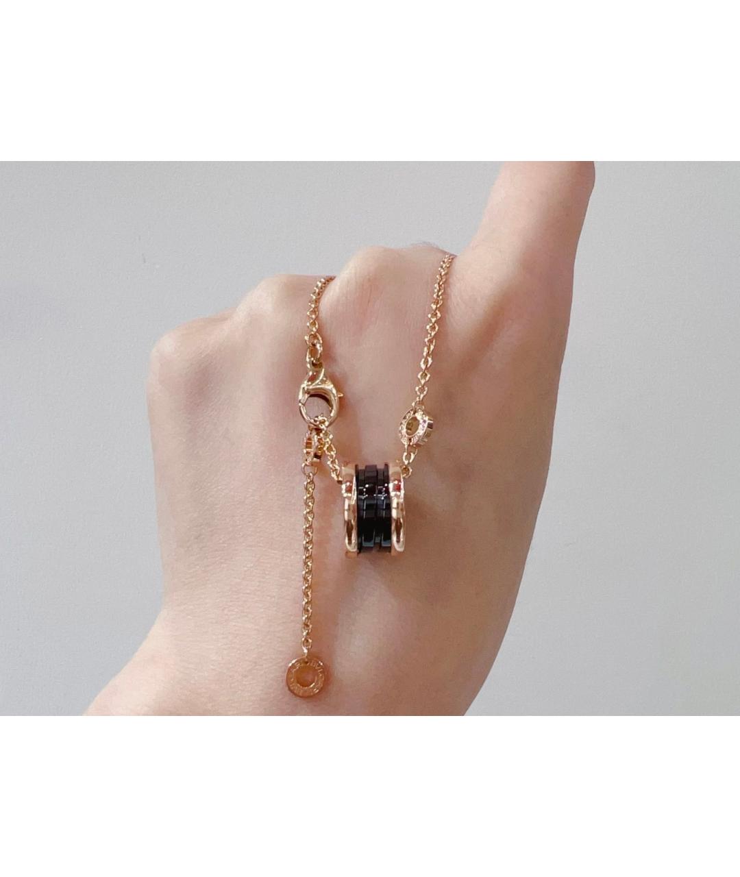 BVLGARI Золотое колье из розового золота, фото 9