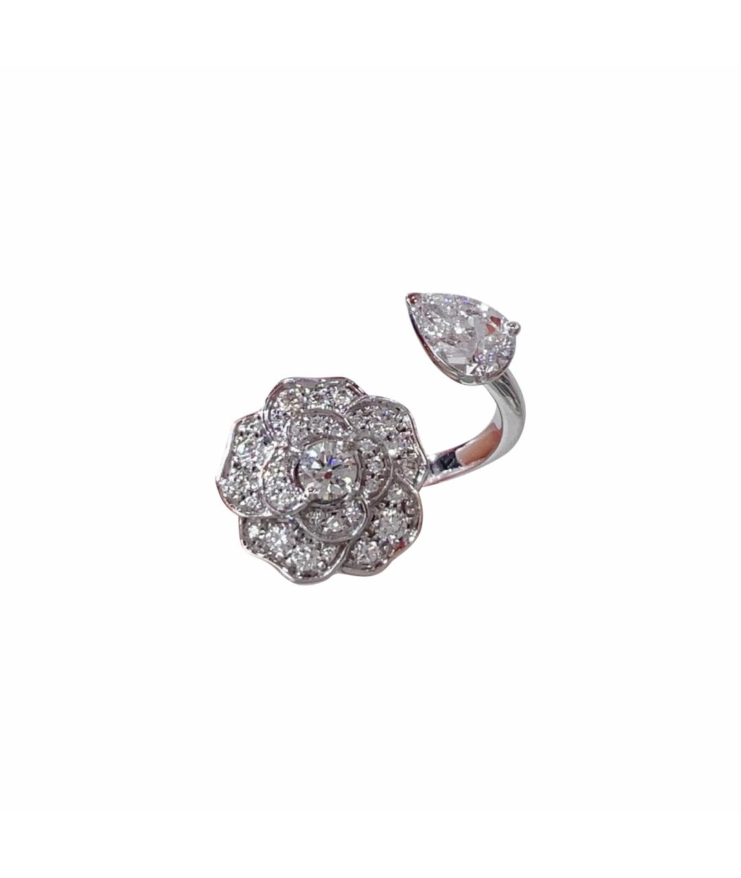 CHANEL Серебряное кольцо из белого золота, фото 1