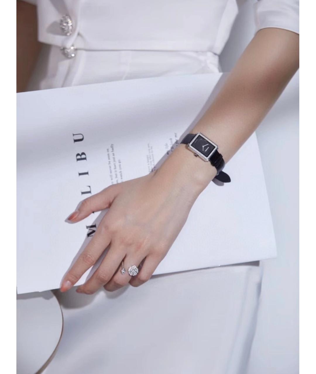 CHANEL Серебряное кольцо из белого золота, фото 8