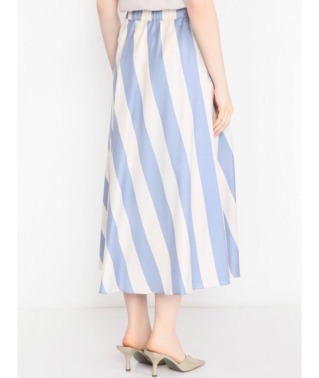 WEEKEND MAX MARA Голубая юбка миди, фото 4