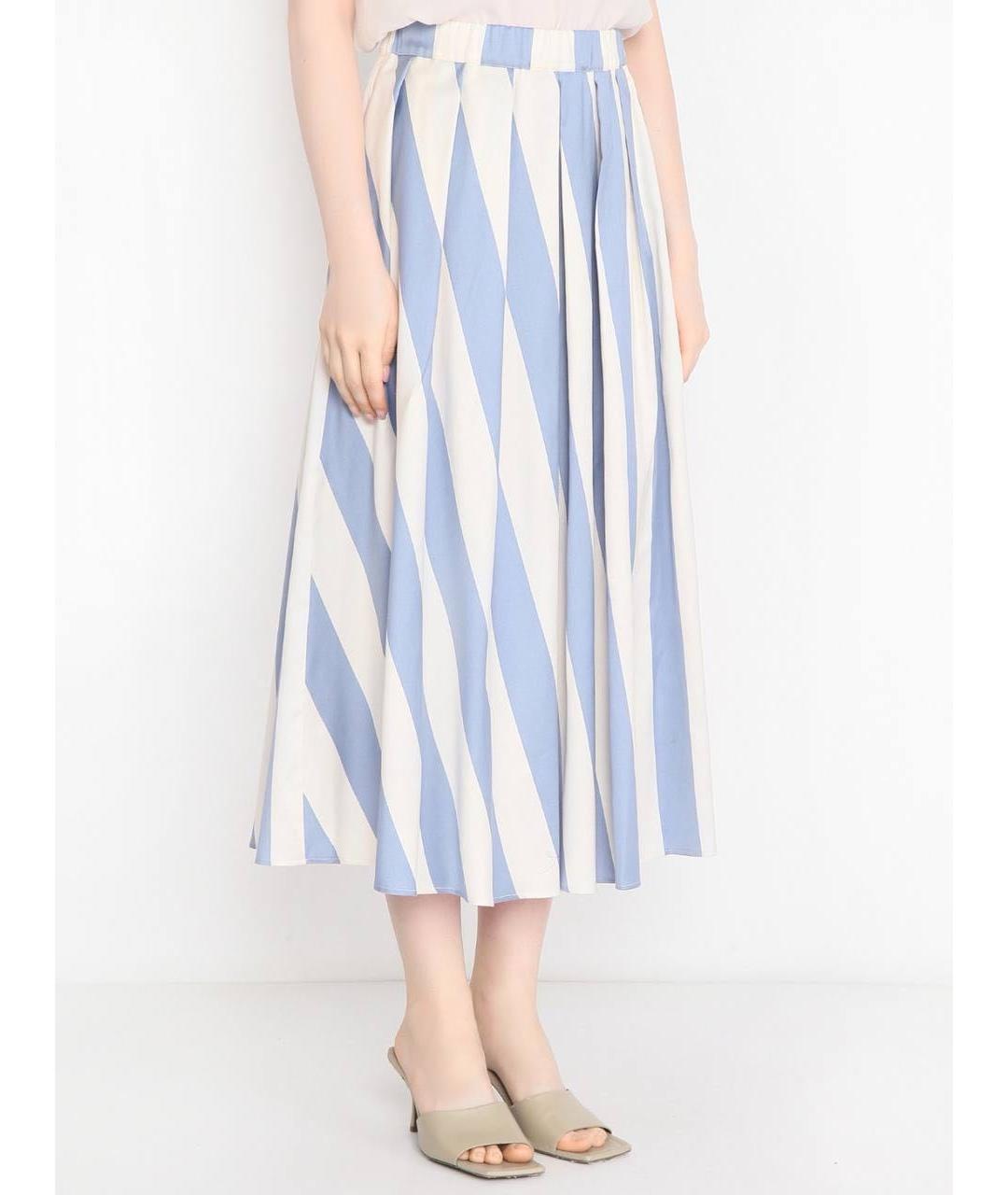 WEEKEND MAX MARA Голубая юбка миди, фото 3