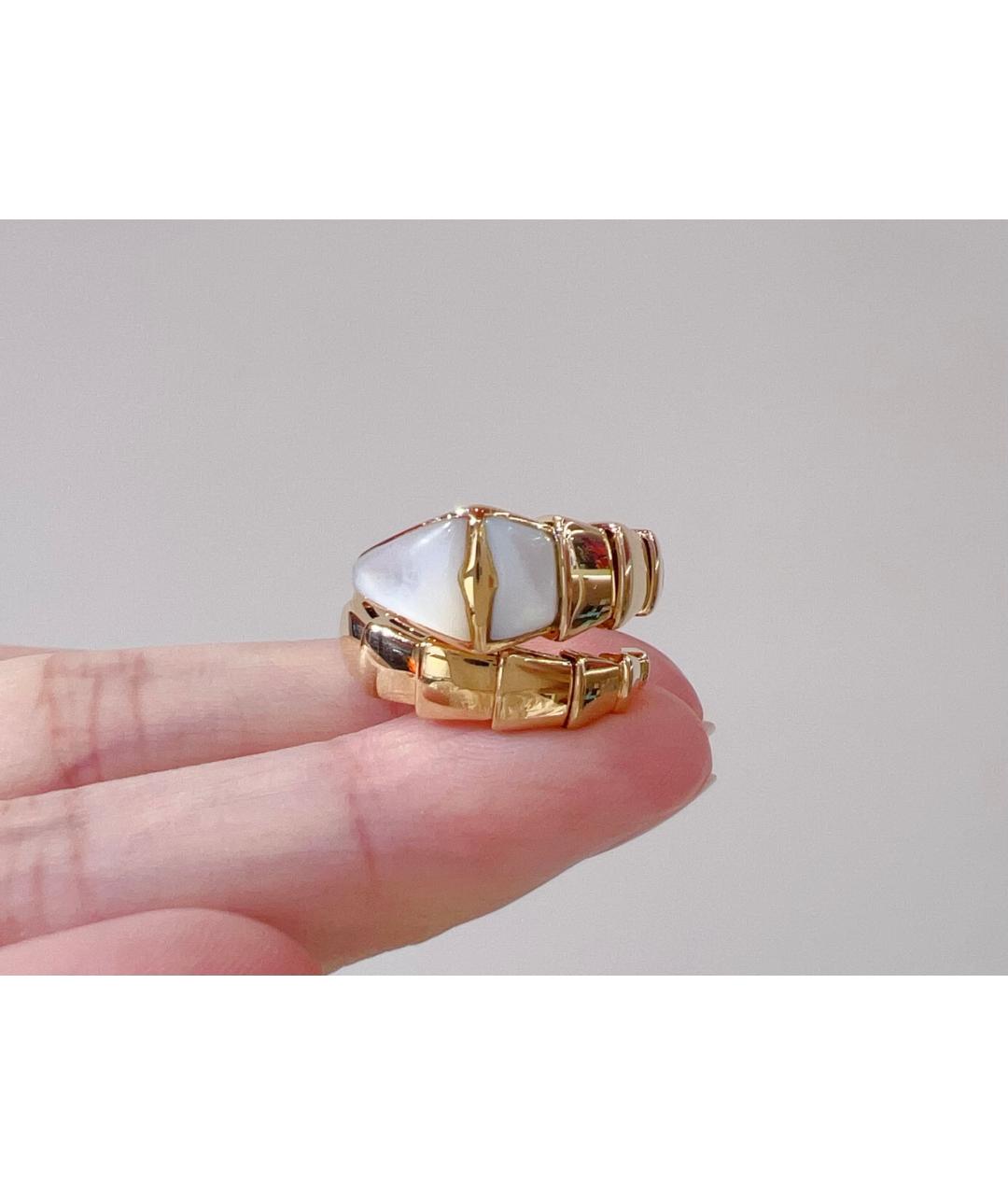BVLGARI Золотое кольцо из желтого золота, фото 9