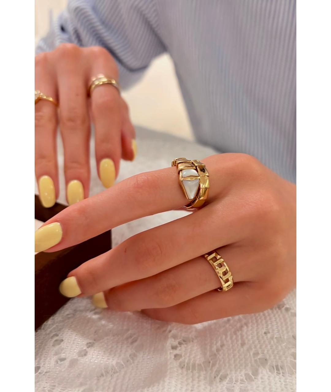 BVLGARI Золотое кольцо из желтого золота, фото 8