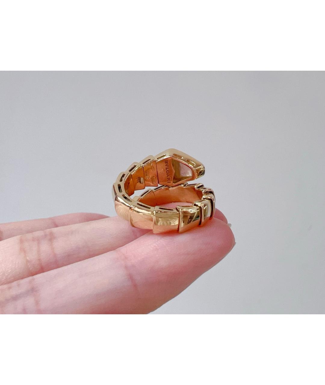 BVLGARI Золотое кольцо из желтого золота, фото 3