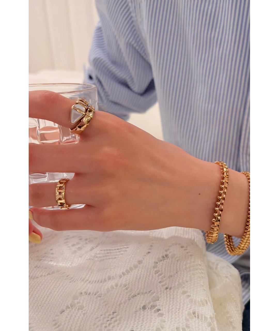 BVLGARI Золотое кольцо из желтого золота, фото 7