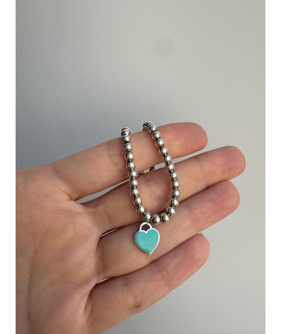 TIFFANY&CO Серебрянный серебряный браслет, фото 8
