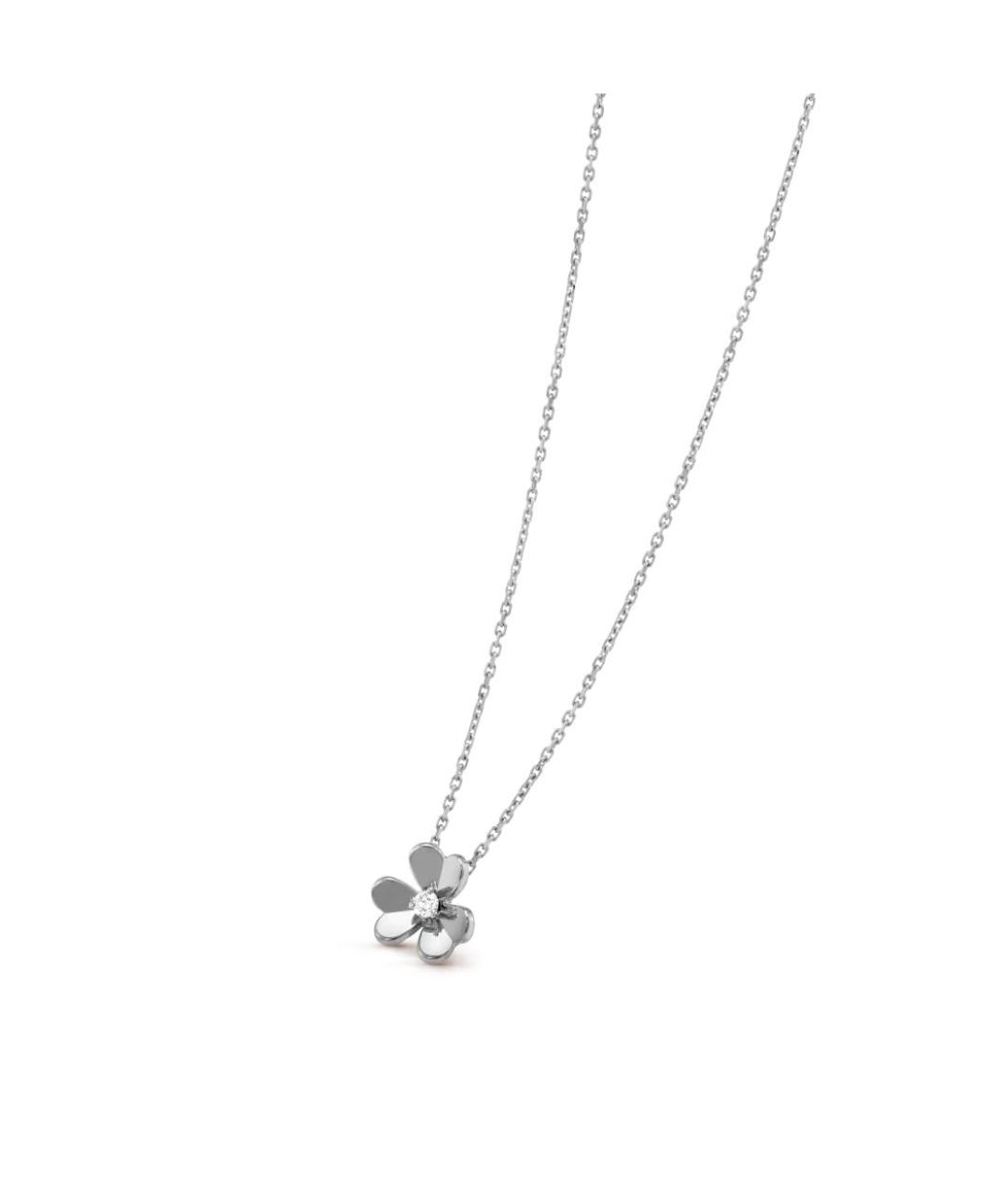 VAN CLEEF & ARPELS Серебряная подвеска из белого золота, фото 4