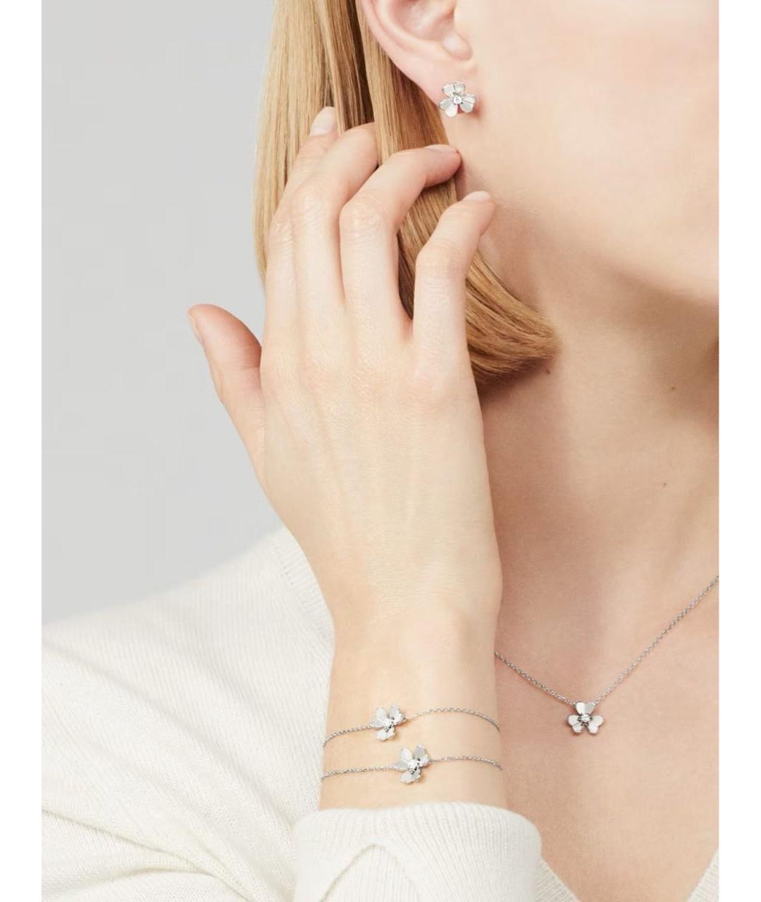 VAN CLEEF & ARPELS Серебряная подвеска из белого золота, фото 3