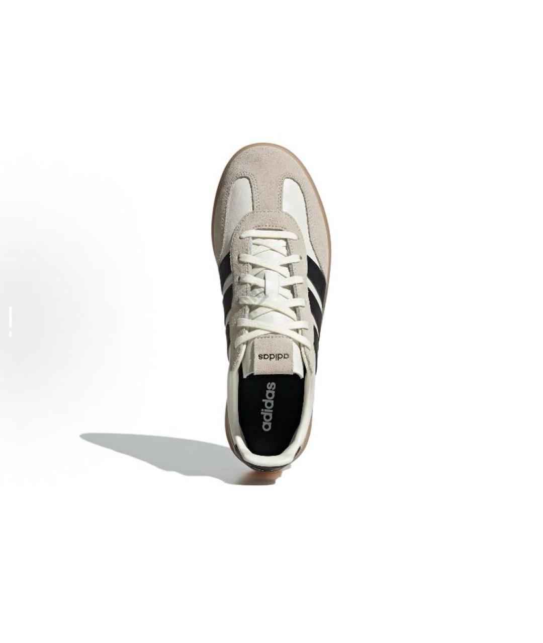 ADIDAS Бежевые кожаные кроссовки, фото 5