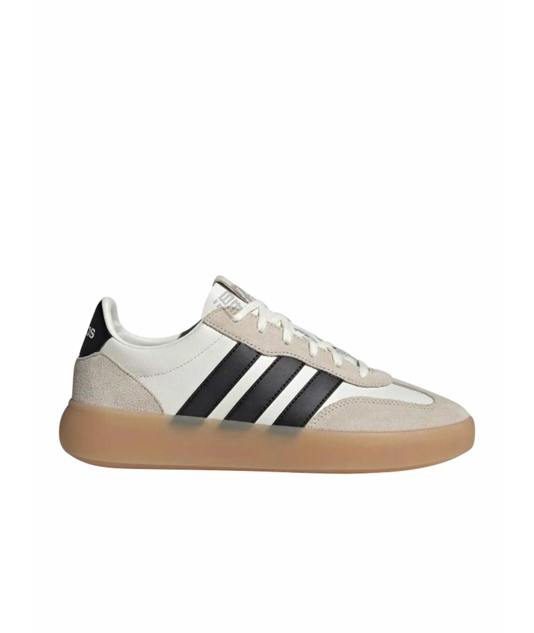 ADIDAS Бежевые кожаные кроссовки, фото 1