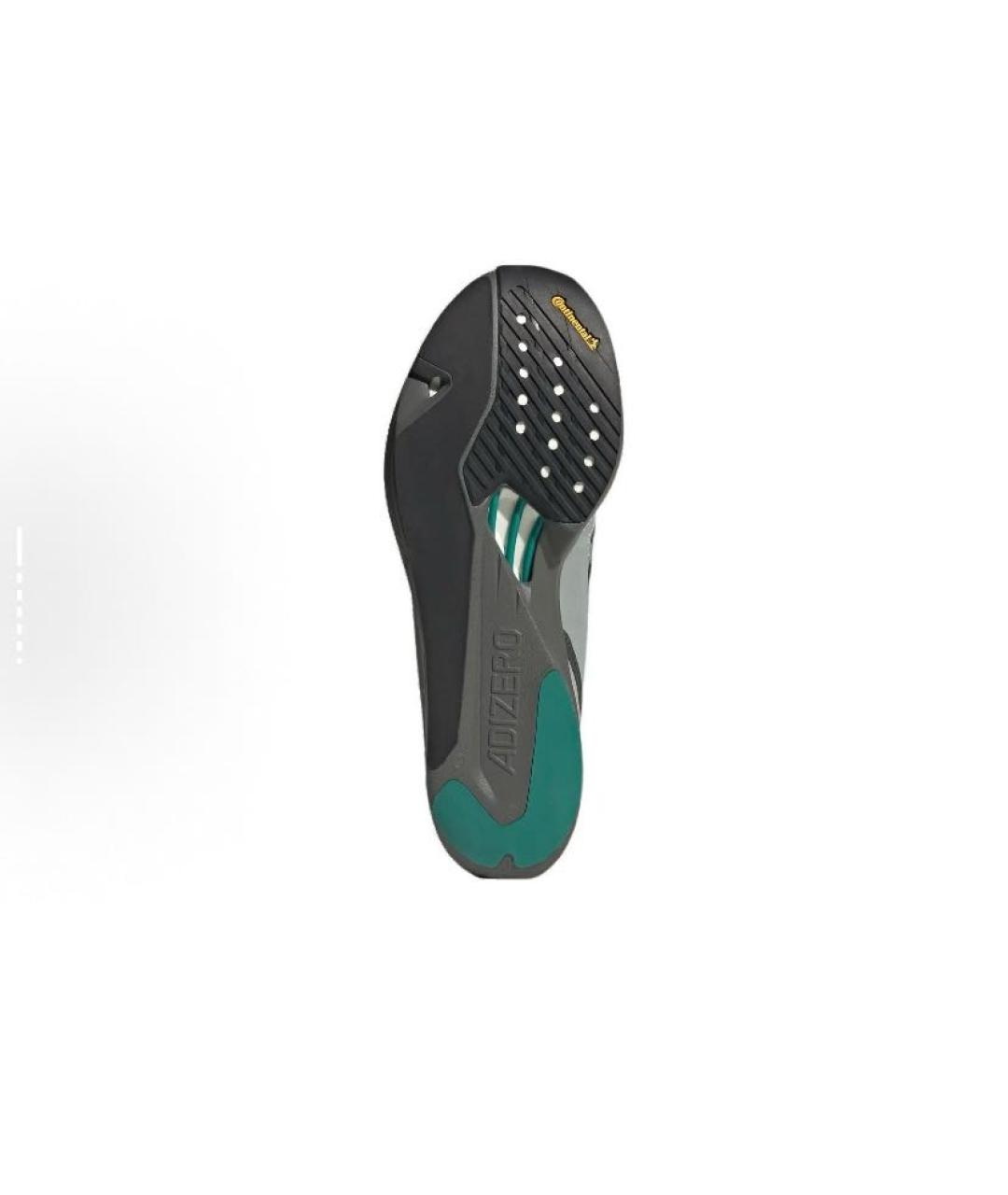 ADIDAS Серые текстильные кроссовки, фото 8