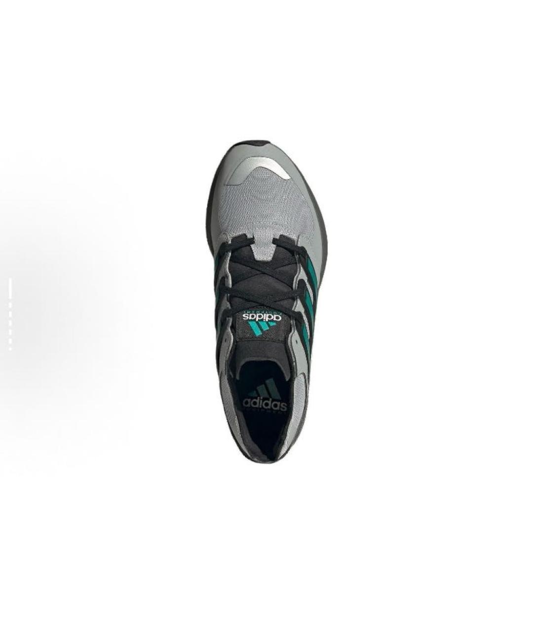 ADIDAS Серые текстильные кроссовки, фото 5
