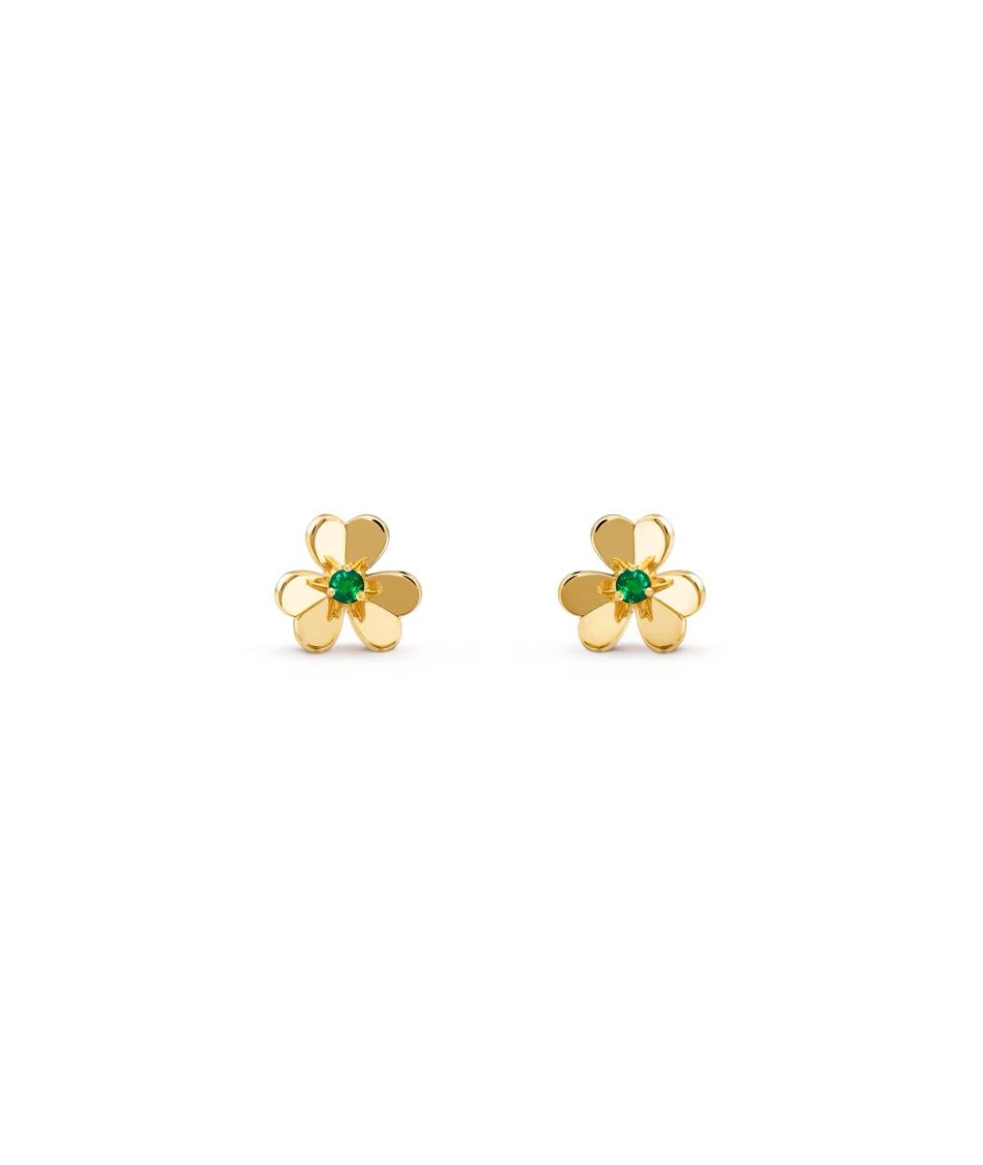 VAN CLEEF & ARPELS Золотые серьги из желтого золота, фото 5