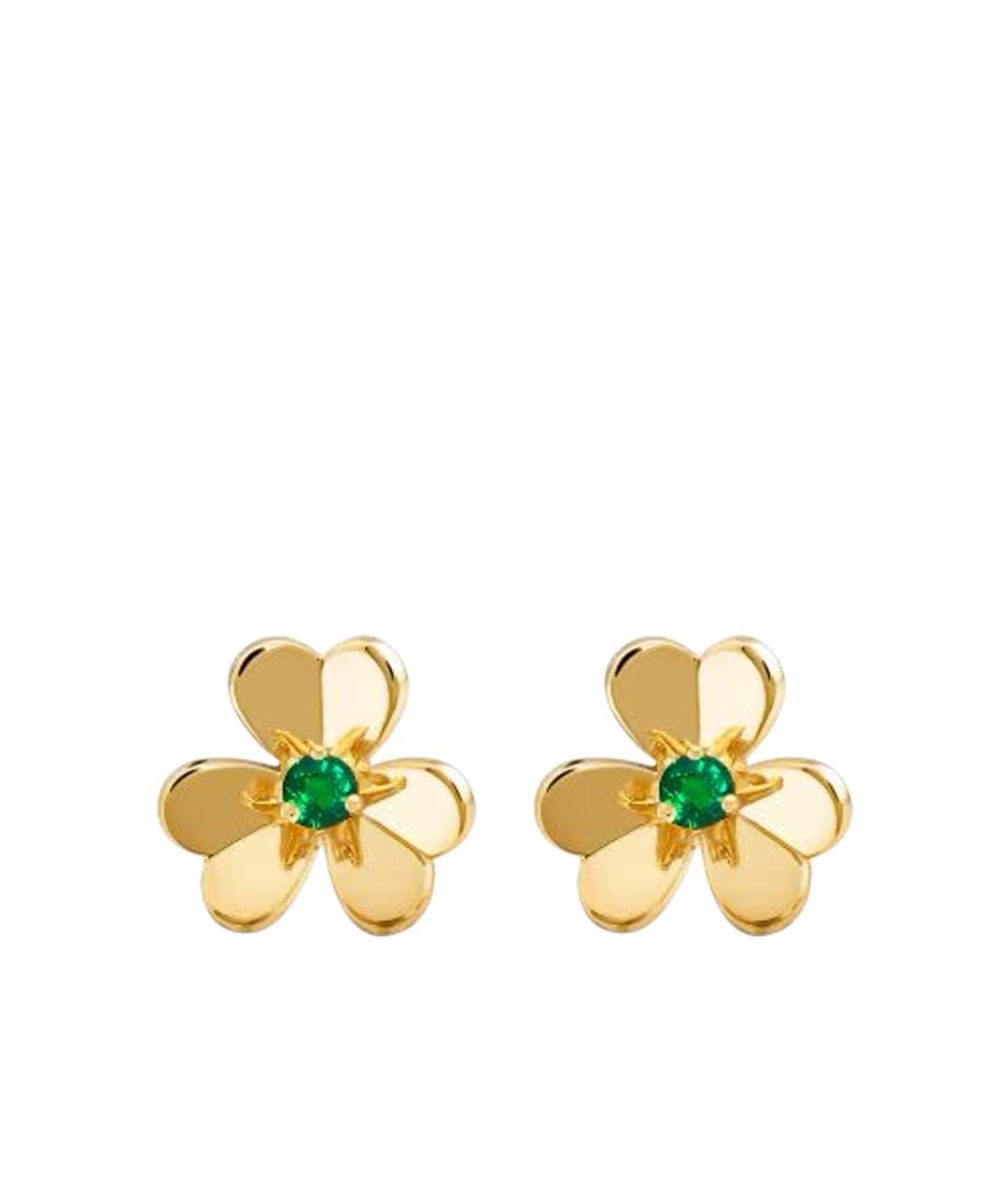 VAN CLEEF & ARPELS Золотые серьги из желтого золота, фото 1