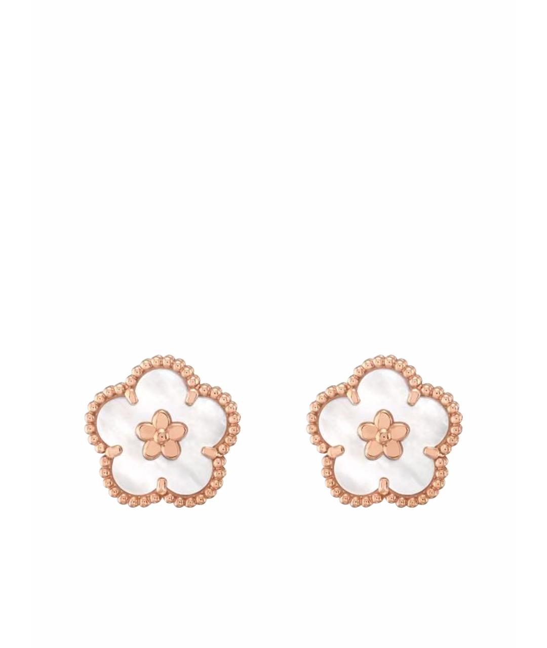 VAN CLEEF & ARPELS Золотые серьги из розового золота, фото 1