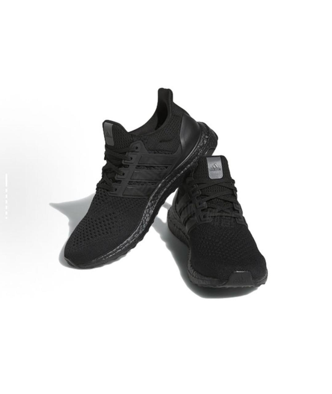 ADIDAS Черные текстильные кроссовки, фото 4