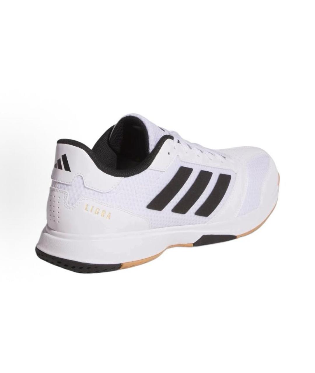 ADIDAS Белые текстильные кроссовки, фото 5