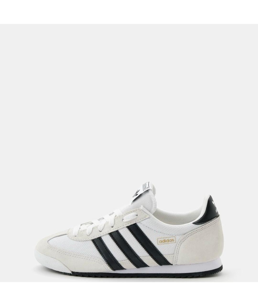 ADIDAS Белые текстильные кроссовки, фото 2