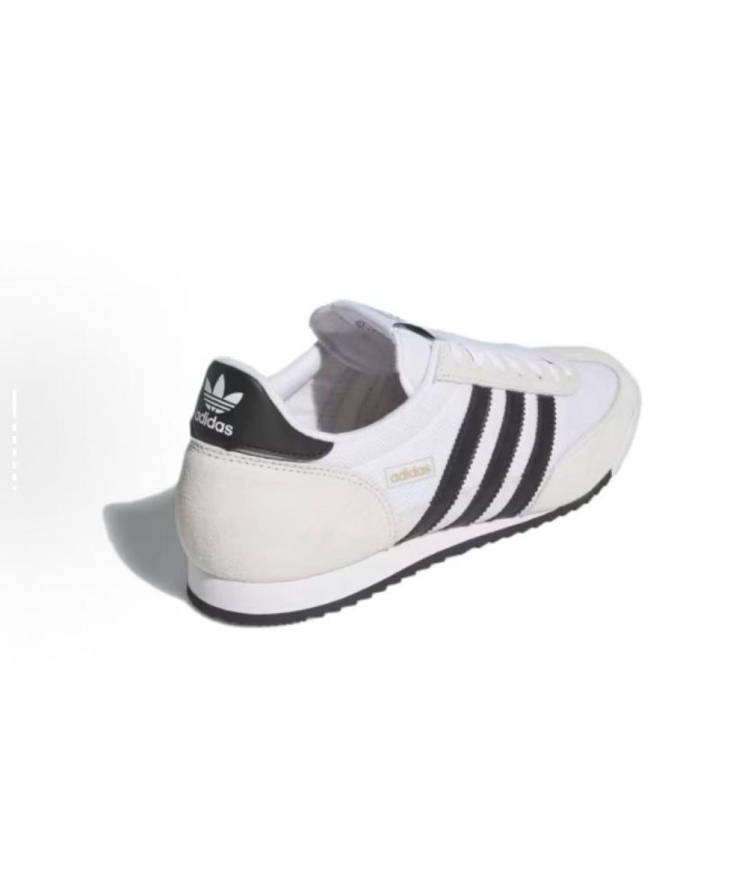 ADIDAS Белые текстильные кроссовки, фото 5