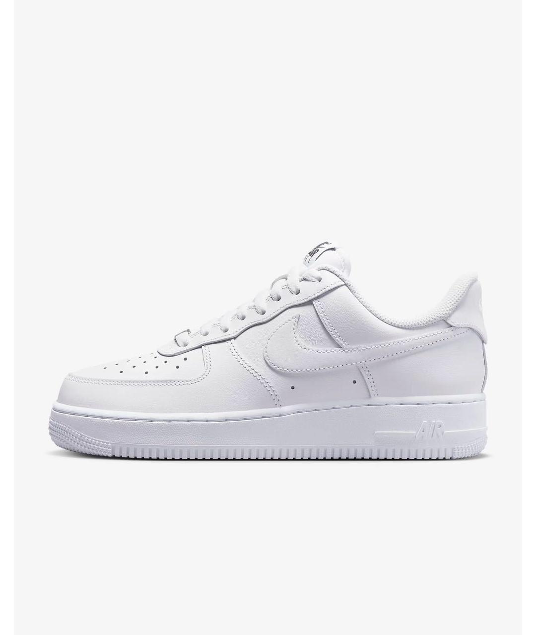 NIKE Белые кожаные кеды, фото 2