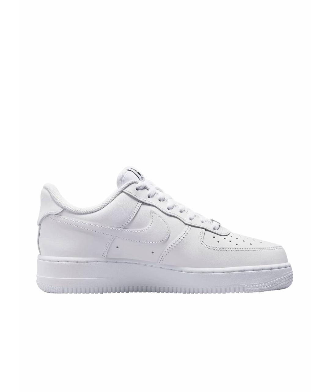 NIKE Белые кожаные кеды, фото 1
