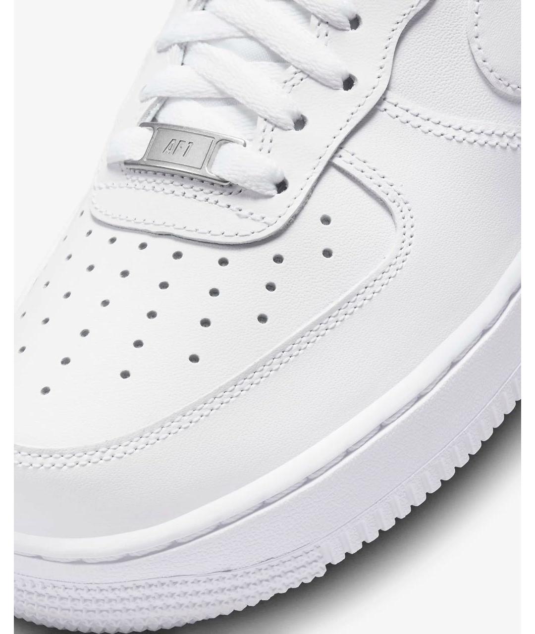 NIKE Белые кожаные кеды, фото 7