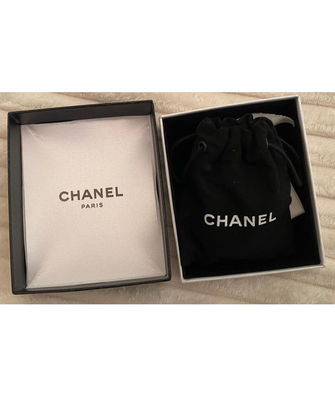 CHANEL Черное колье, фото 7