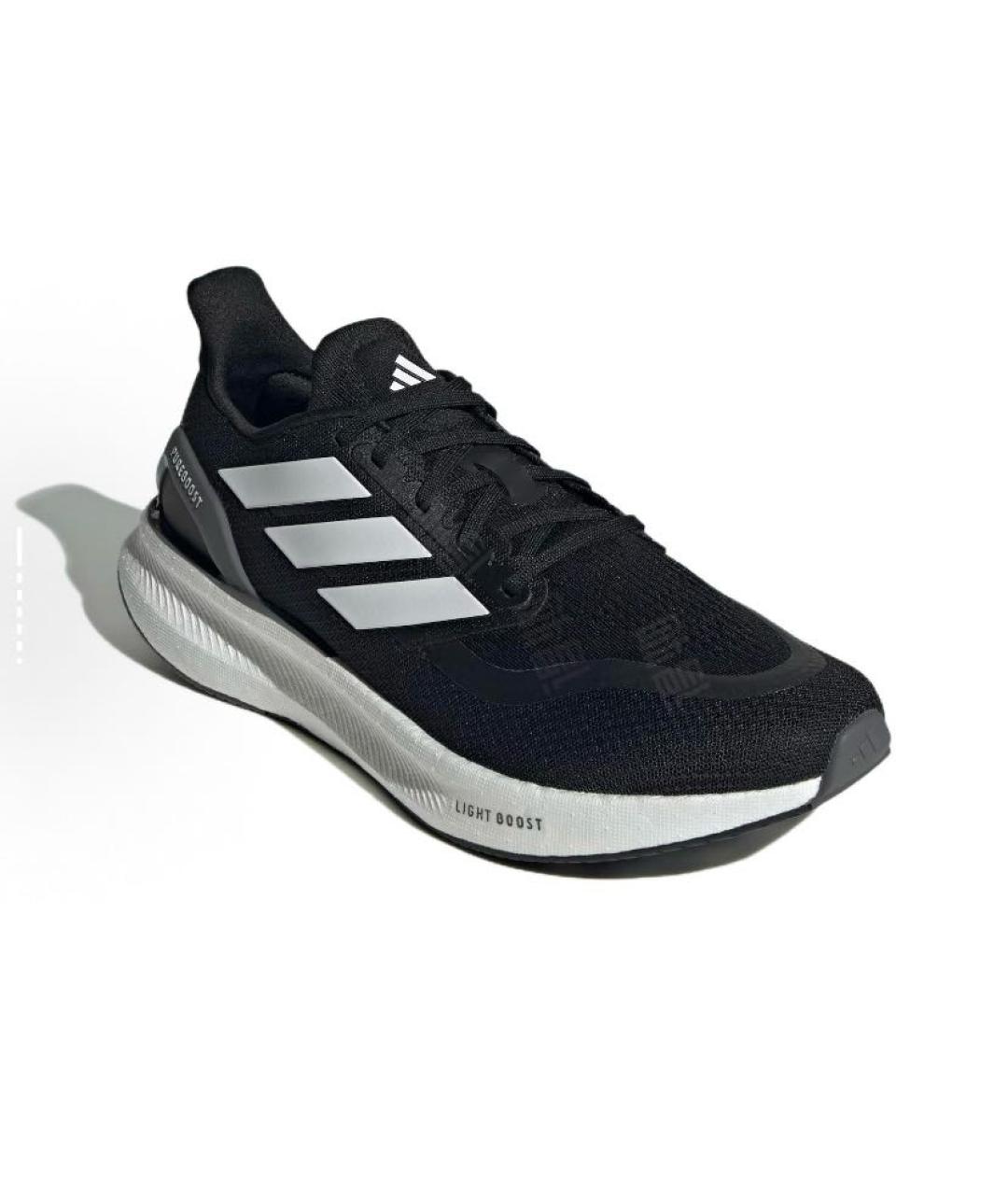 ADIDAS Черные текстильные кроссовки, фото 4