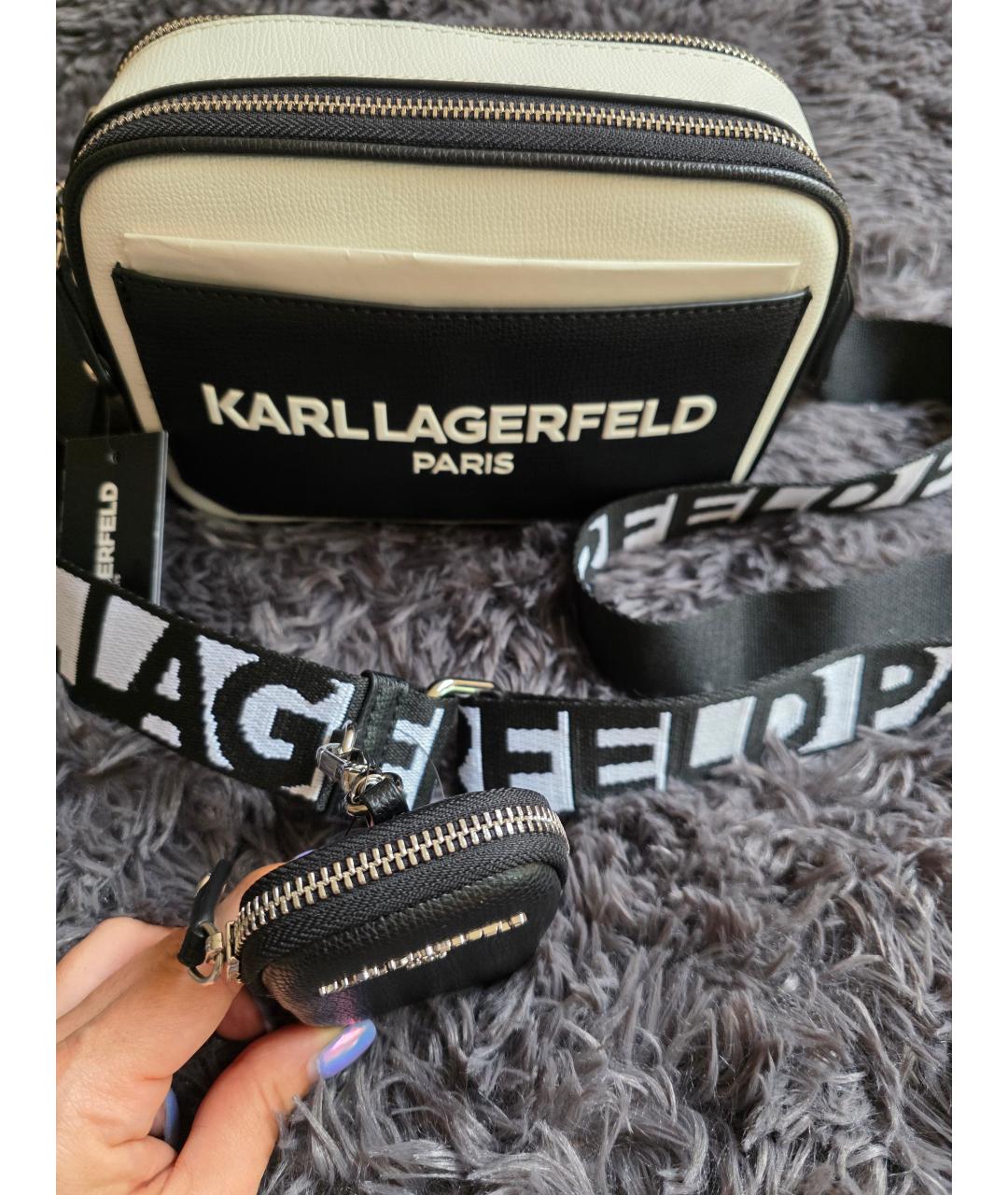 KARL LAGERFELD Сумка через плечо из искусственной кожи, фото 4