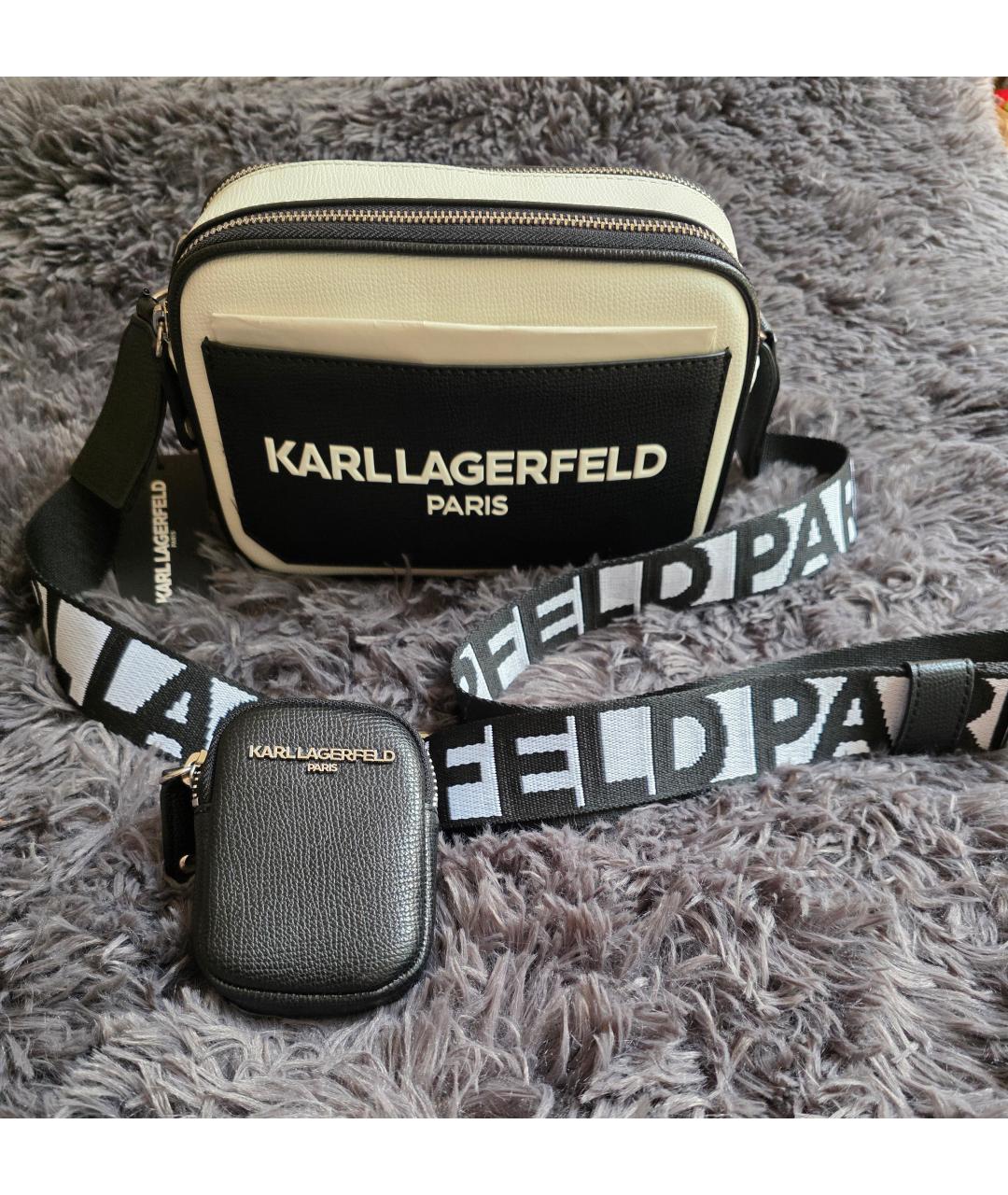 KARL LAGERFELD Сумка через плечо из искусственной кожи, фото 6
