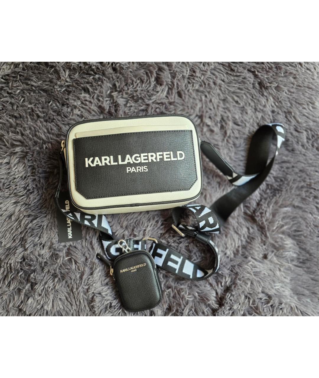 KARL LAGERFELD Сумка через плечо из искусственной кожи, фото 3